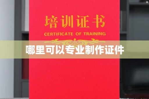 良庆哪里可以专业制作证件