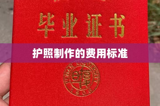 良庆护照制作的费用标准