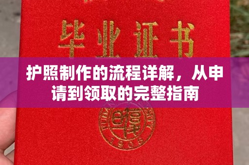 良庆护照制作的流程详解，从申请到领取的完整指南